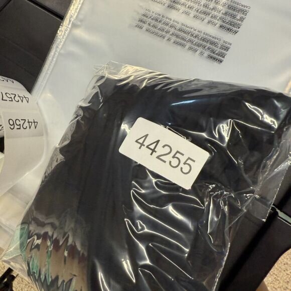 A New Day Dress Women L Large Black Shift Midi Sleeveless Rayon Casual Solid - Picture 6 of 6